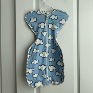 Love To Dream Swaddle UP Original | Blue Clouds | Size S
